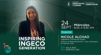 CICLO DE CHARLAS INSPIRING INGECO GENERATION: NICOL ALCHAO